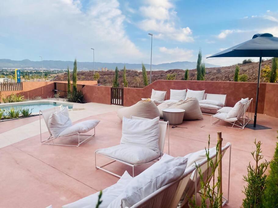 木尔西亚Piscina Chic Con Gran Terraza公寓 外观 照片